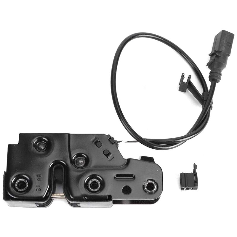 Black Aluminum Car Engine Cover Lock Engine Lock Cover for A4 / B8 / A5 8K0823509F