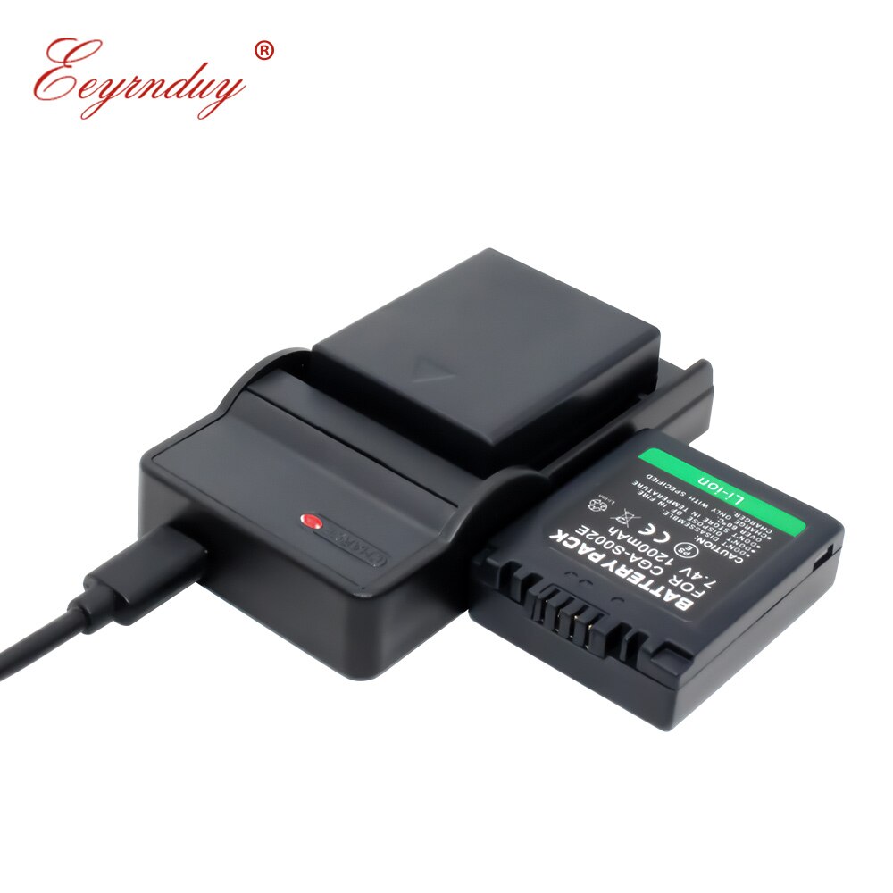 2 pièces CGA-S002 CGA-S002E Batterie + 1 pièces chargeur CGR-S002E pour Panasonic Lumix DMC-FZ1 FZ2 FZ3 FZ4 FZ5 FZ10 FZ15 FZ20 Caméra