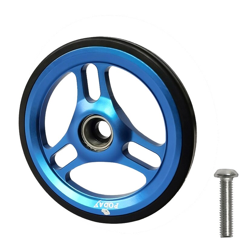 2 Stks/partij Vouwfiets Lichtgewicht Lichtmetalen Wiel Easywheel Mount Bolt Fiets Deel