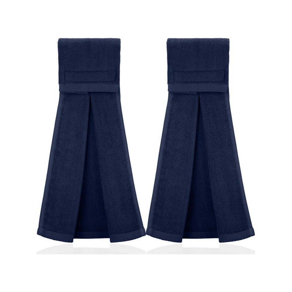 2 stück baumwoll-Sport-fußballhandtücher mit verschluss, schweißhandtücher für Sport, fitnessstudio, herren und damen (weiß)