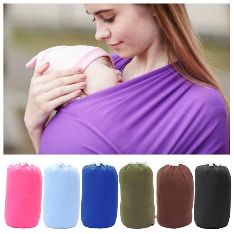 Bärsele wrap baby rygg bärsele ergonomisk spädbarnsrem wrap trasa tillbehör i 0-18 månader