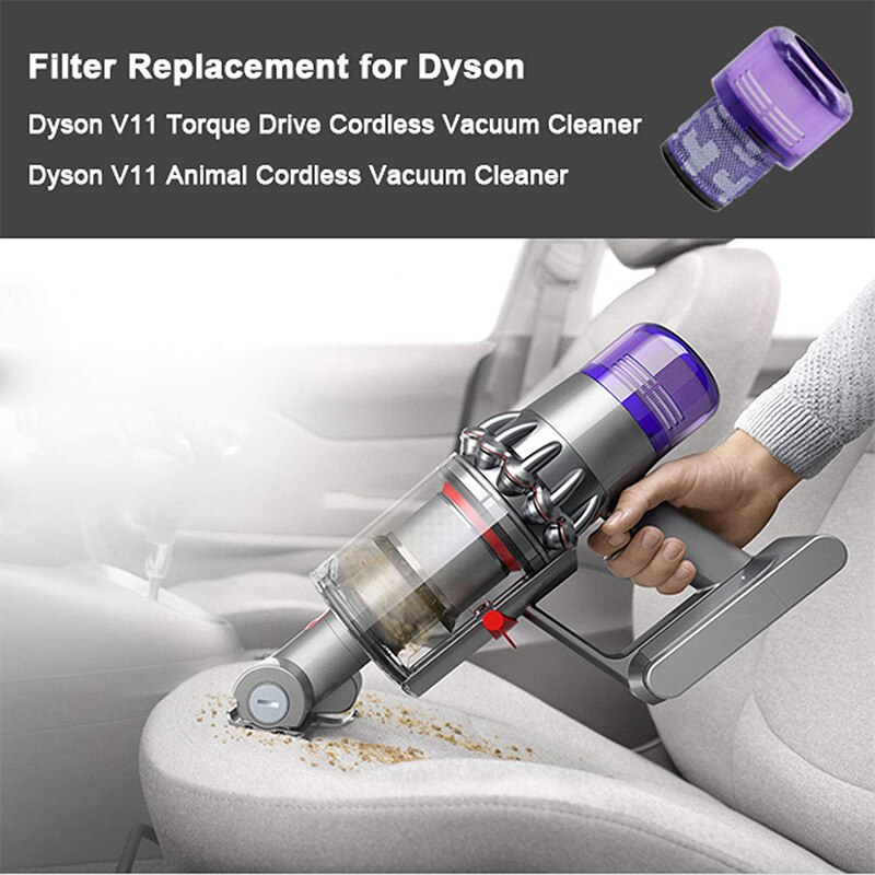 Tilbehør filtre til dyson  v11 drejningsmoment drev trådløs stik støvsuger  sv14 cyklon dyr absolutte reservedele hepa