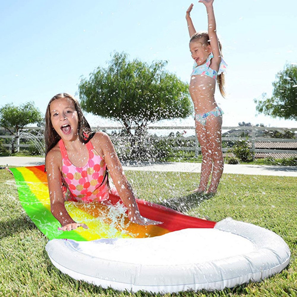 Games Center Backyard Children Adult Toys Inflatable Water Slide Pools Children Kids Summer Backyard Outdoor Water Toys