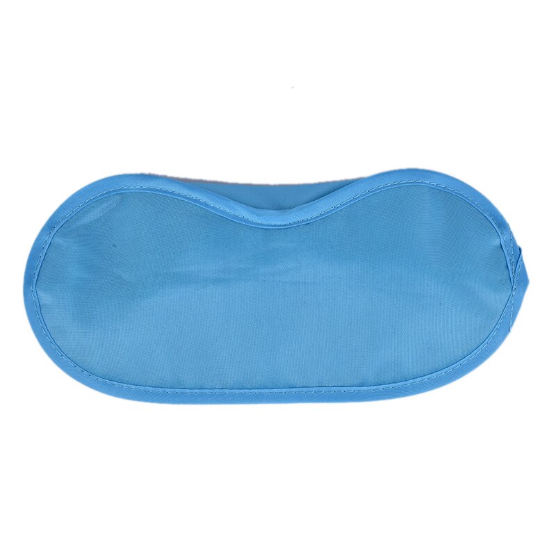 9 kolory podróży spania spania maska oczu cień pokrywa komfort opaska na oczy tarcza cień do powiek Patch: light blue