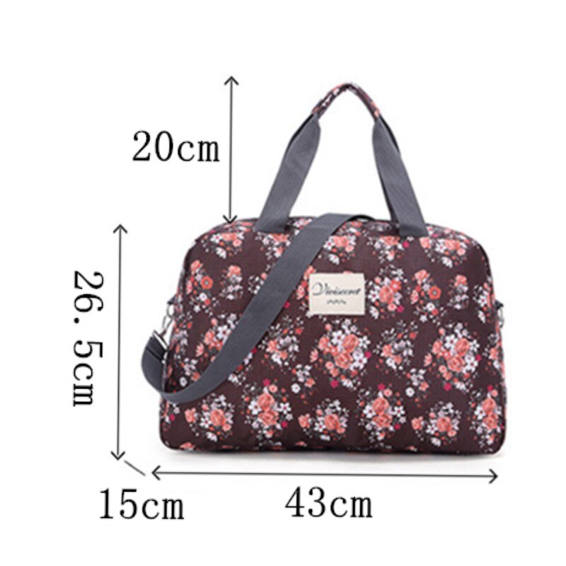 Borsa a tracolla da viaggio da donna New Fashion Oxford Cloth borsa da viaggio Tote di grande capacità borsa da viaggio cubi borse da viaggio Casual