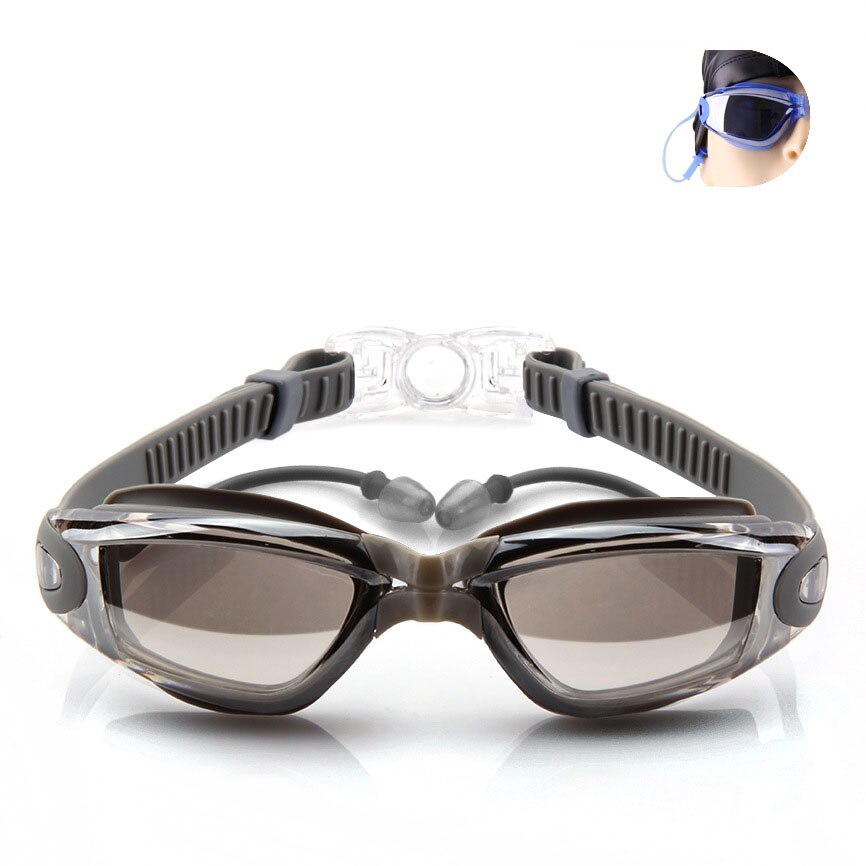 Anti-fog swim goggles