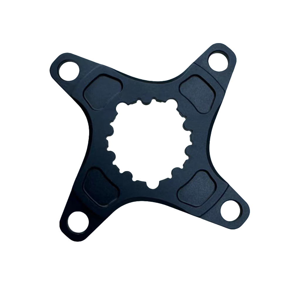 Direct Mount Kettingblad Converter Spider 104 110 130 BCD 4 5 Bolt Crank Arm Kettingwiel Adapter MTB Racefiets Vouwfiets onderdelen: WHITE