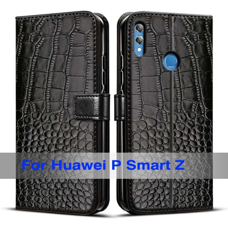 Per Huawei P Smart Z Copertura Della Cassa Magnetica del Silicone Cassa Del Telefono Per Huawei P Smart Z STK-LX1 PSmart Z PSmartZ caso Della Copertura Posteriore: Black