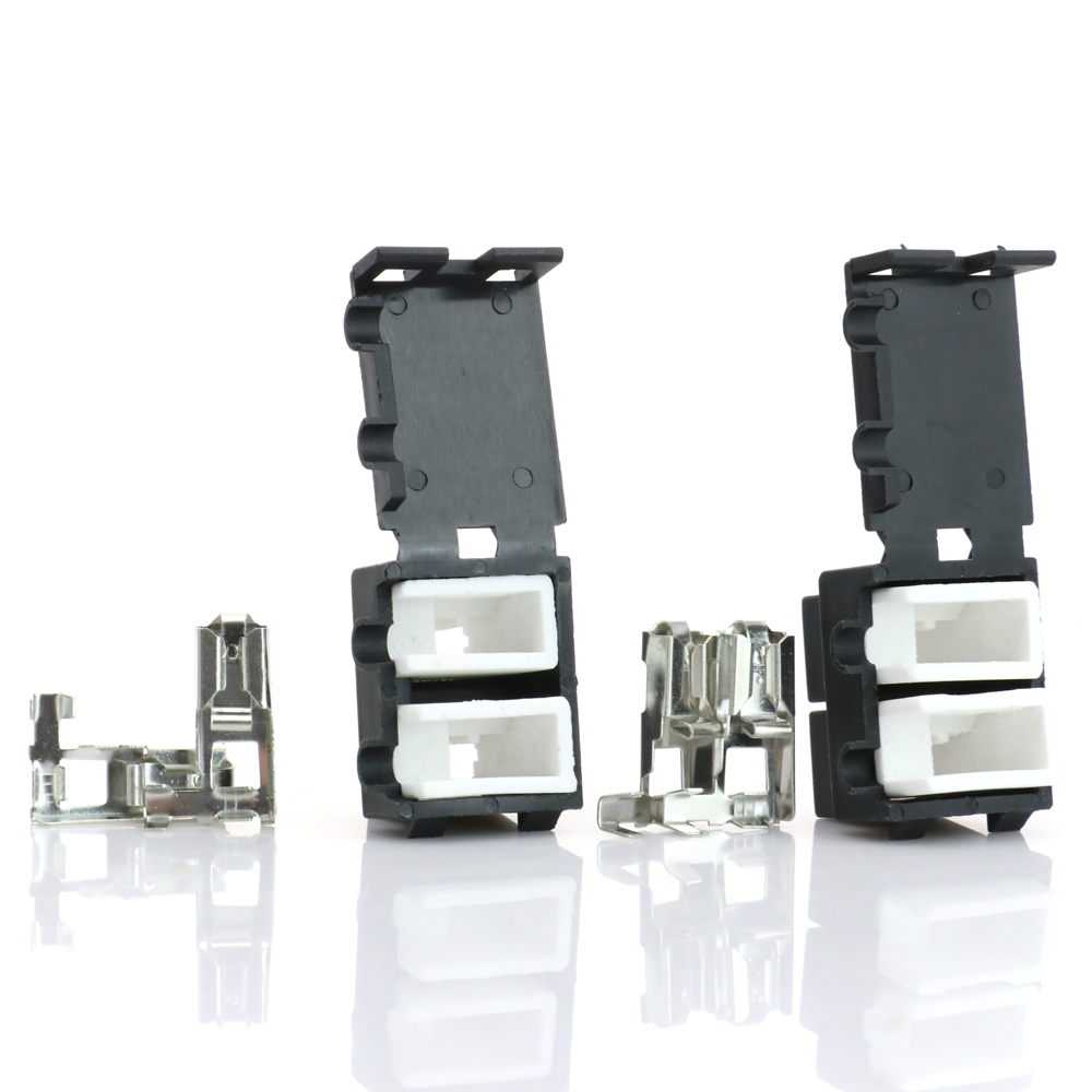 2 setzt H7 Birne Stecker Buchse Keramik Weibliche H7 Stecker Stift Scheinwerfer Adapter für versteckt Halogen Scheinwerfer Xenon H7 Buchse