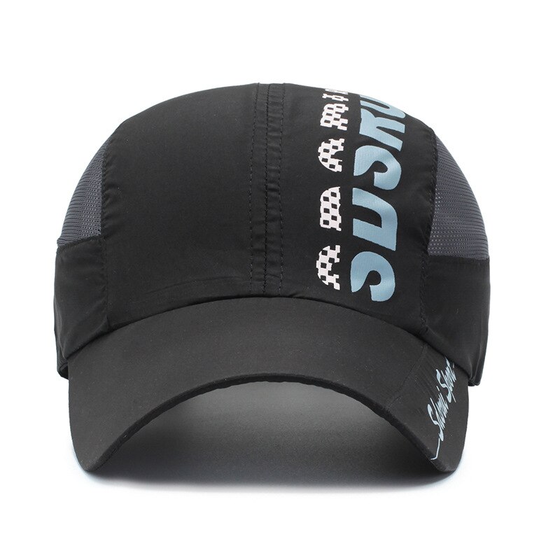 Men Women Baseball Hat Spring Summer Outdoor Travel Sun Hats Sports Cycling Quick Drying Breathable Sports Cap Sunscreen