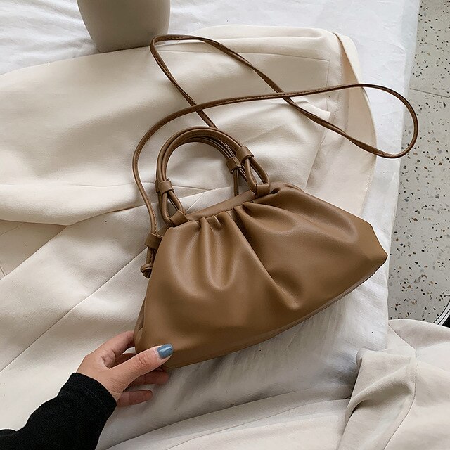 Cuoio DELL'UNITÀ di ELABORAZIONE piccolo Borsa Con Tracolla Per Le Donne 2020 di Spalla della signora Borse Da Viaggio Femminile Croce Corpo Borsa Elegante Sacchetto di Mano: Khaki big