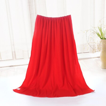 Essiccazione asciugamani Serie di Pulizia Asciugamani Da Bagno di Grandi Dimensioni Palestre di Grandi Dimensioni Asciugamano In Microfibra: Red
