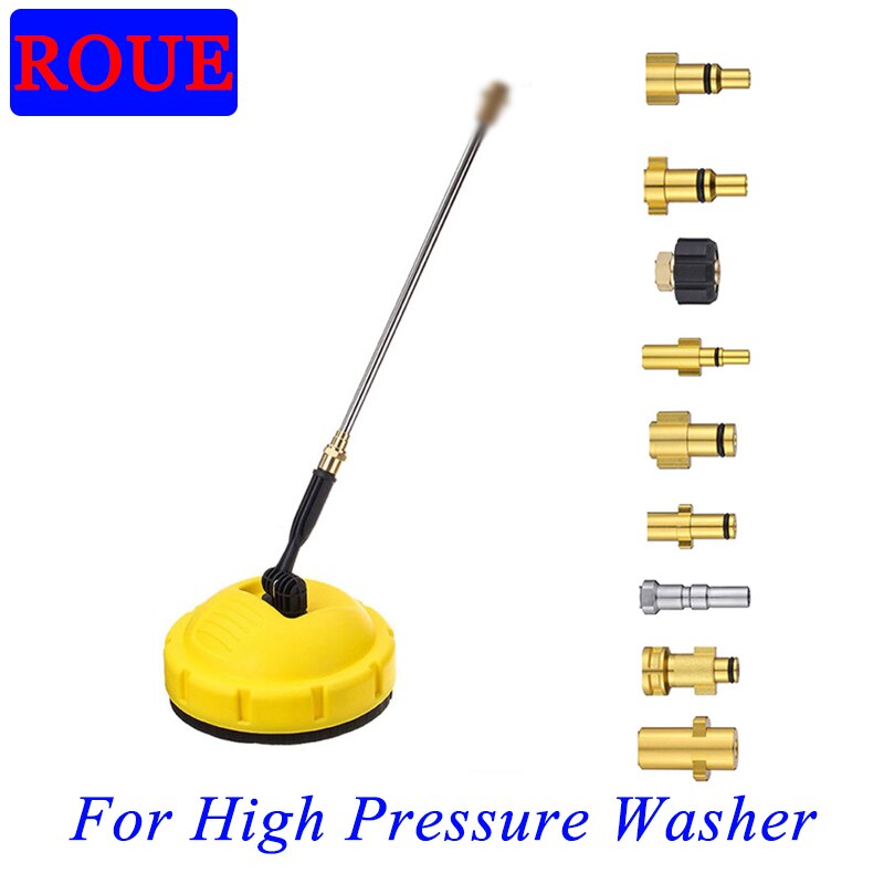 Spazzola per pavimenti con pulizia a spruzzo rotante per idropulitrice ROUE per Karcher/Nilfisk/Elitech/Lavor.