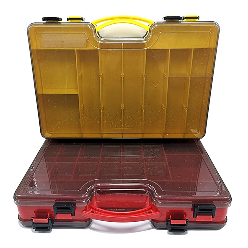 Fishing Tackle Boxes Large Space Double Multi-function Lure Box Free Space
