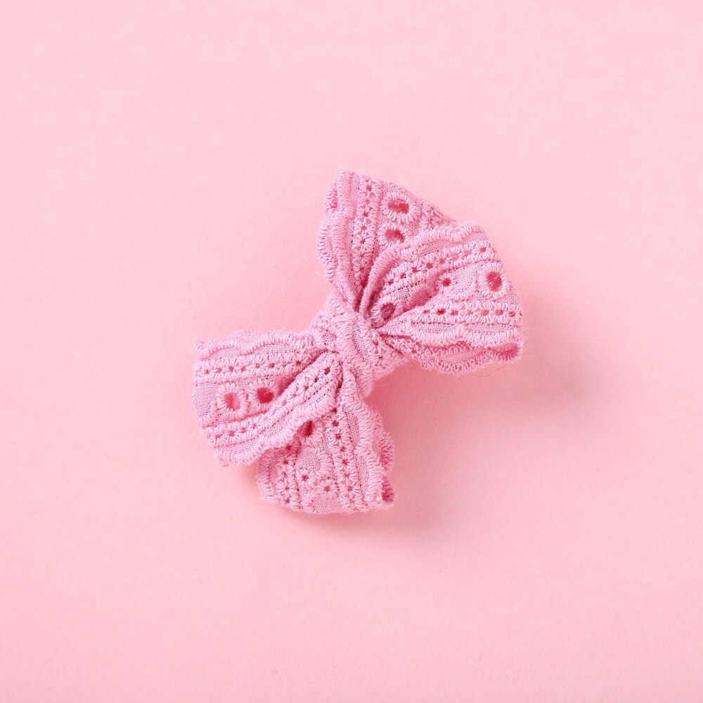 Baby Meisjes Ribbon Hair Bows Met Clip Handgemaakte Baret Bohemian Haarspelden Hoofddeksels Koreaanse Kinderen Haar Accessoires Voor Meisjes: NSFB-9835-C2A6HAN