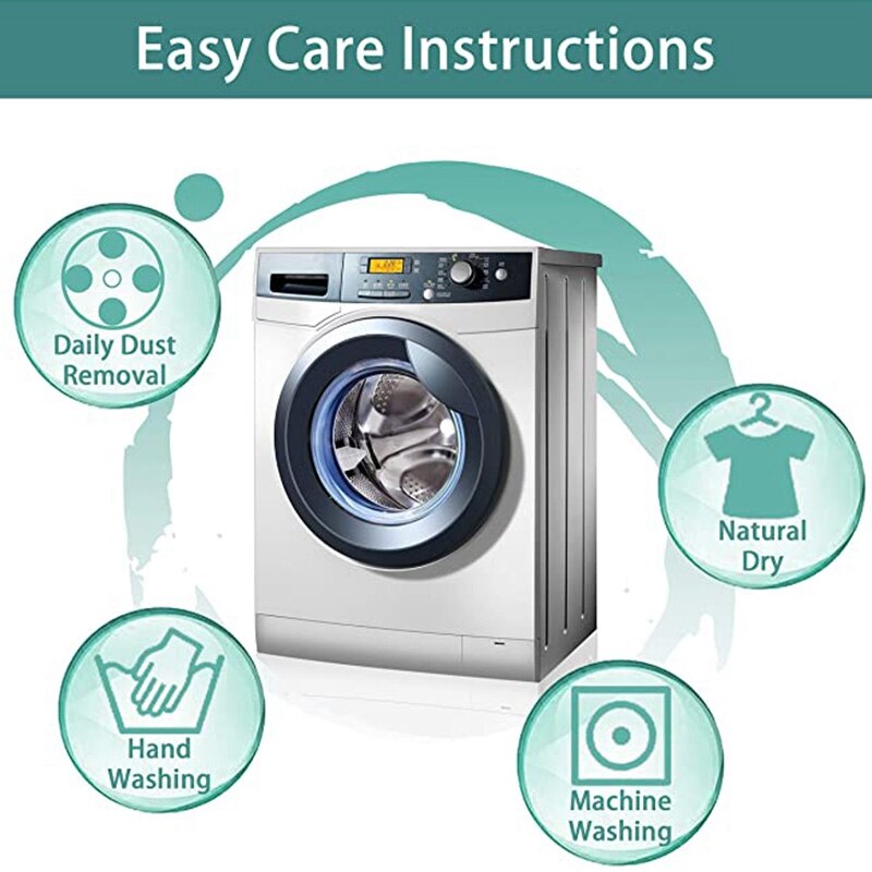 Bedroom Window Shade Curtain - Heat Insulation Curtains with Holes At the Top of the Noise Reduction Applicable