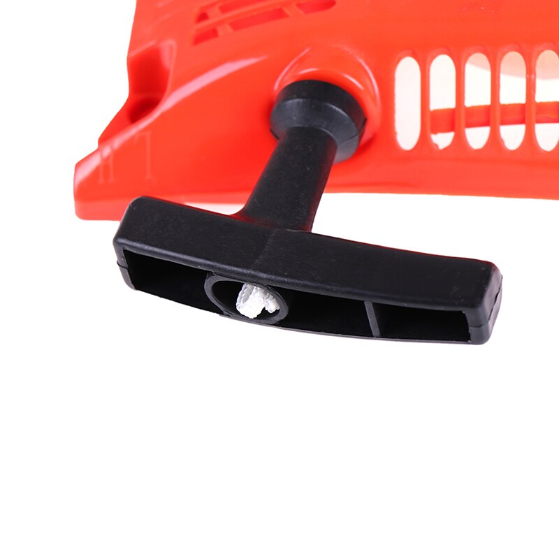 Arrancador de retroceso rojo para motosierra china, 4500, 5200, 5800, 45, 52cc, 58cc