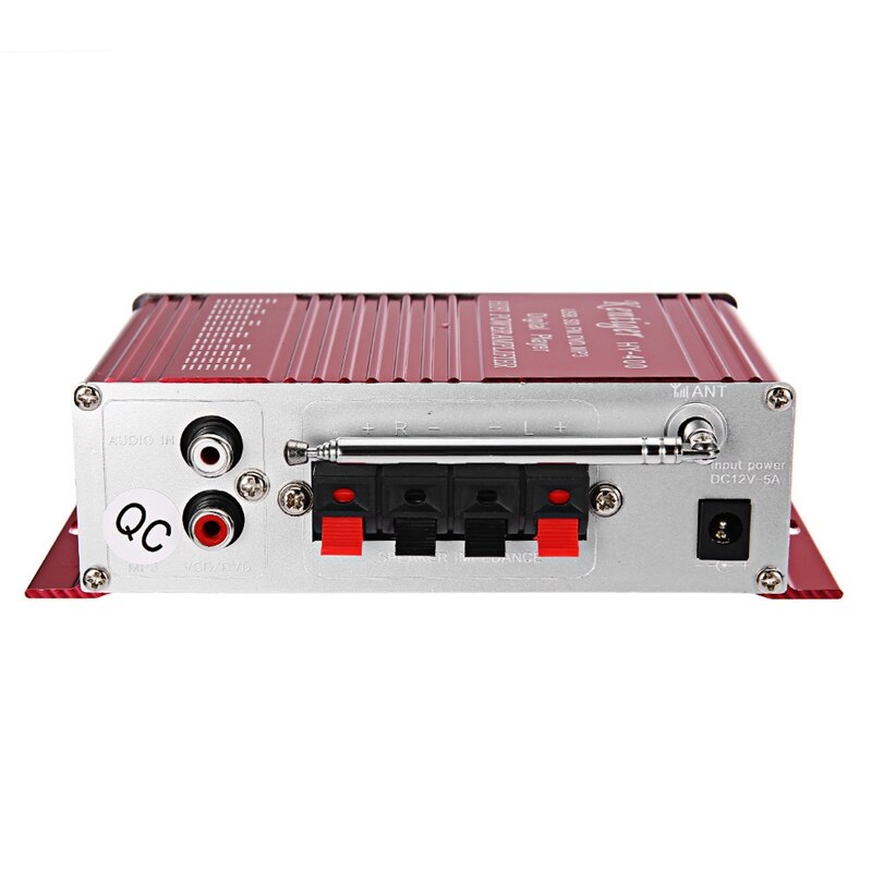 Kentiger hy- -400 hi-- fi autoradio mit verstärker,  mp3 lautsprechern, fm-radio, lcd-display, powerplayer für auto und motorrad, fernbedienung