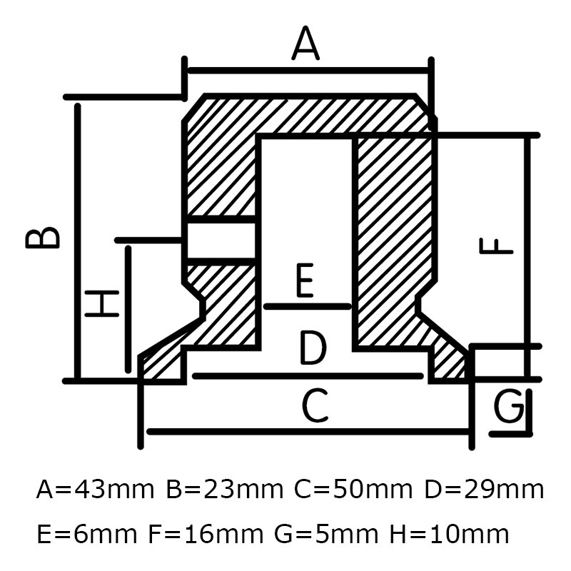 HIFI amplifier speaker Aluminum Volume knob 1pcs Diameter 50mm Height 23mm amplifier Potentiometer knob