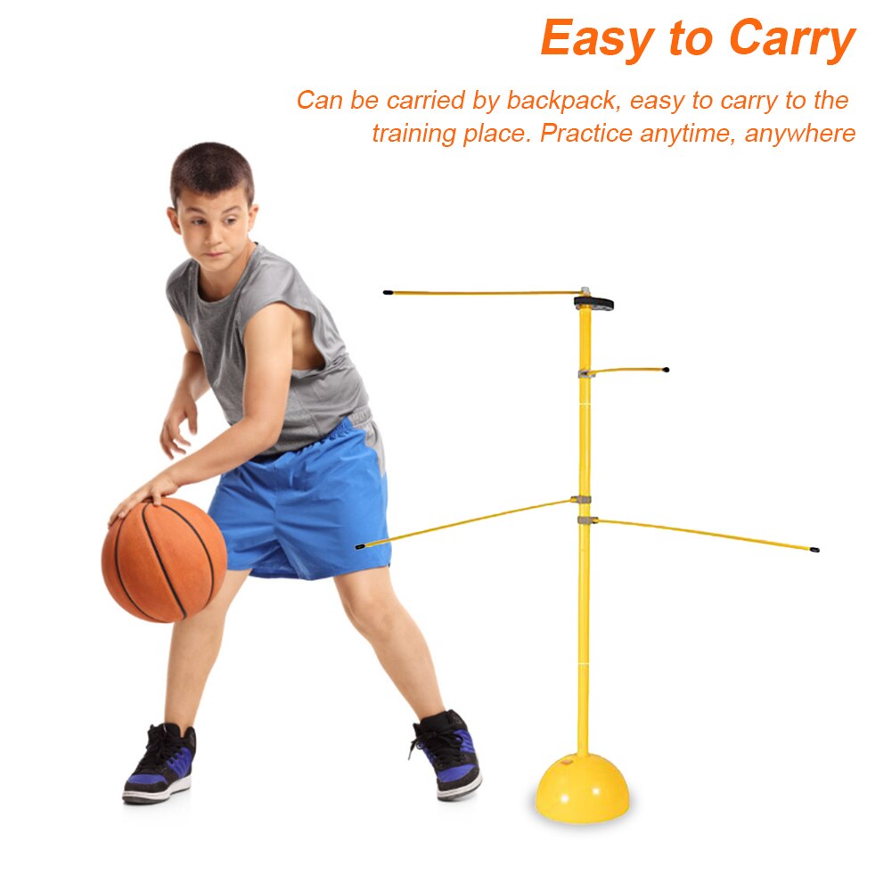 Basketball Training Equipment Agile Reaction Control Cue Stick Butterfly Dribble Skill Training Device Agility Reaction Light