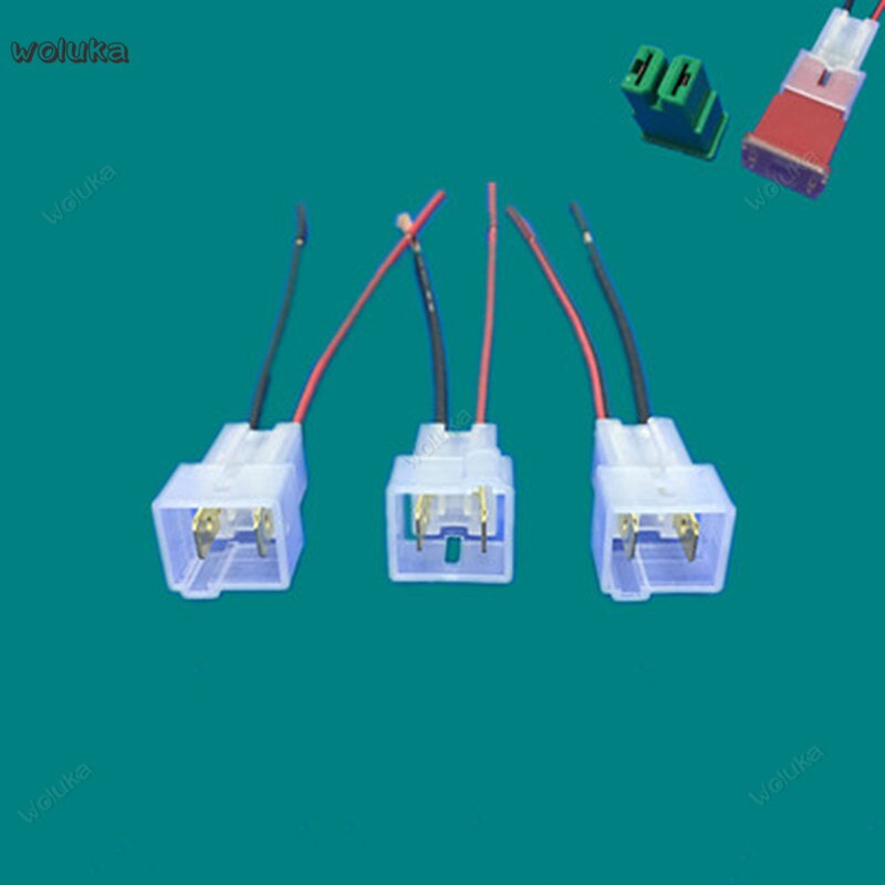 Car high power square fuse socket plug external plug large outer socket fuse box with line socket CD50 Q04