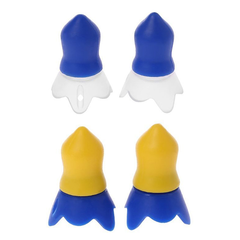 1 Pair Silicone Noise Cancelling Hearing Protection Flight Earplugs Noise Cancelling Reusable Ear Plugs