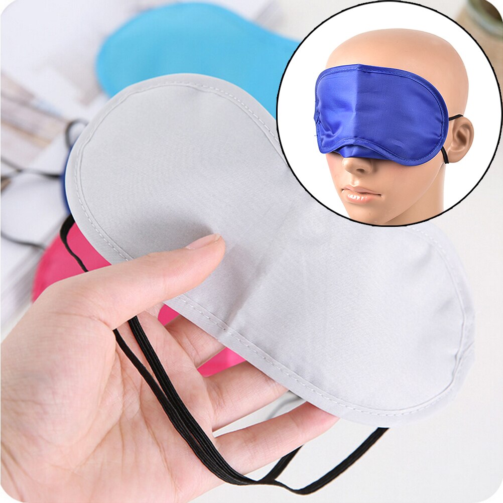 1 PCS ! Travel Sleep Rest Sleeping Aid Mask Eye Shade Cover Comfort Blindfold Shield Masks