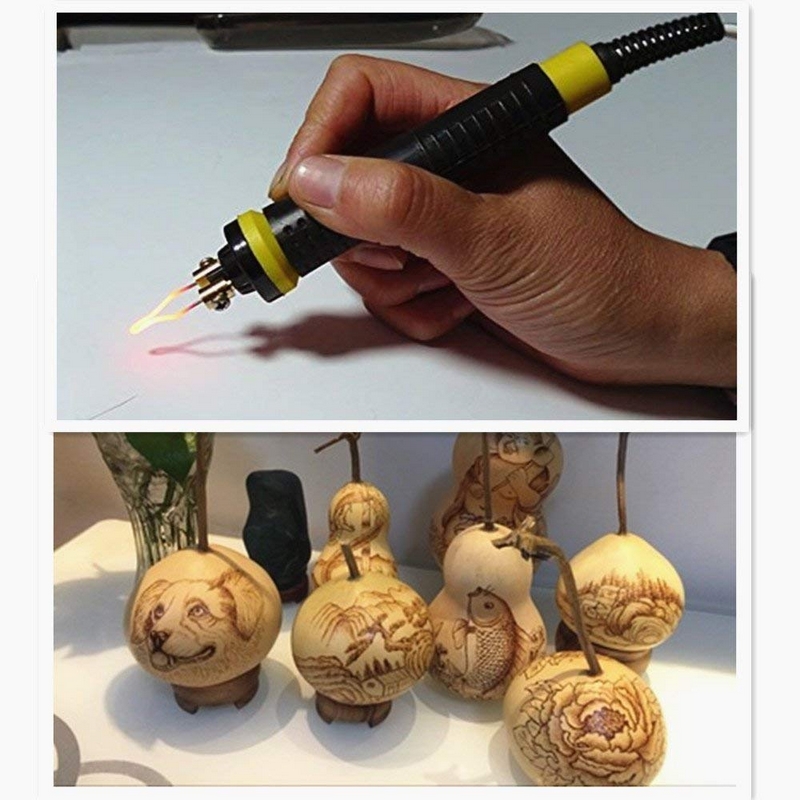 Electrocautery Pen Carving Soldering Gourd Pyrography Pen Machine Soldering LH50S Gourd Iron Machine
