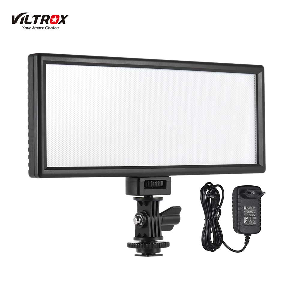 VILTROX L132T Photo Studio LED Video Light Fill Light Photography Lighting Camera Light for Canon Nikon Sony DSLR Camera