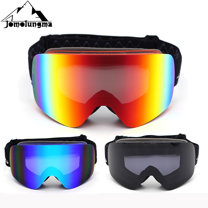 Jomolungma Skibril Dubbele Cilindrische Layer Lens Anti-Fog UV400 Bescherming Mannen Vrouwen Sneeuw Skiën Snowboard Bril TG800