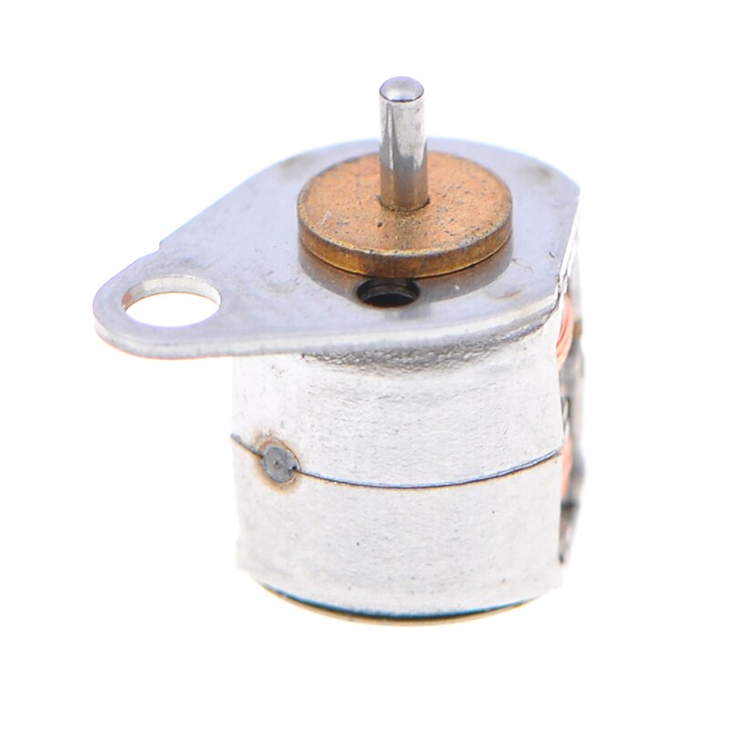 1Pcs Mini Micro Stappenmotor Kleine 2-Fase 4-Draads Stappenmotor Met Koperen Gear Voor Digitale producten Camera