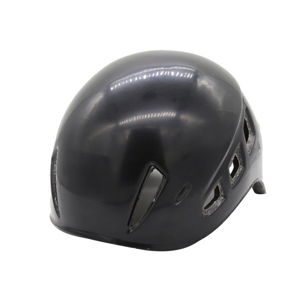 Outdoor sports Rock climbing EPS helmet, Protection head-mounted rock climbing helmet, three-dimensional helmet supply: Black