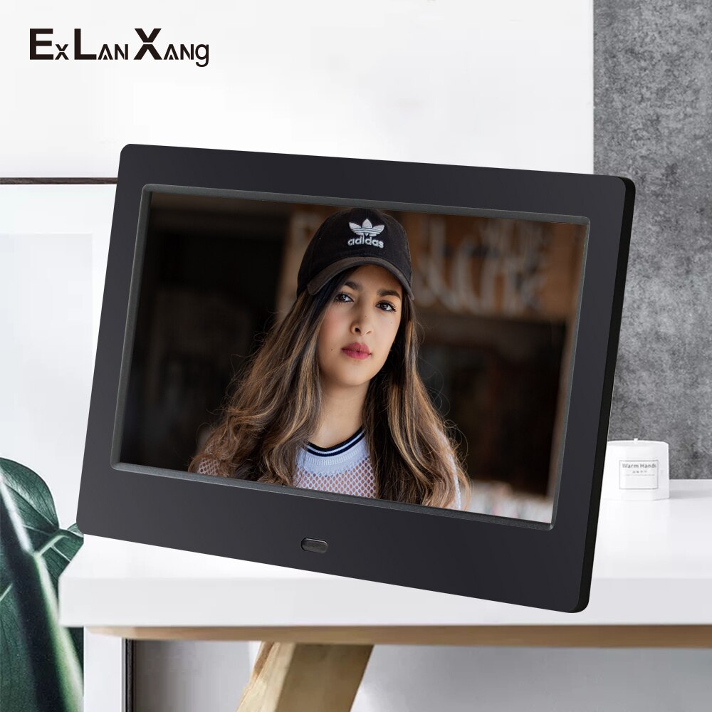 7 inch high definition foto multimediaspeler  mp3/mp4 wekker digitale fotolijst kerst