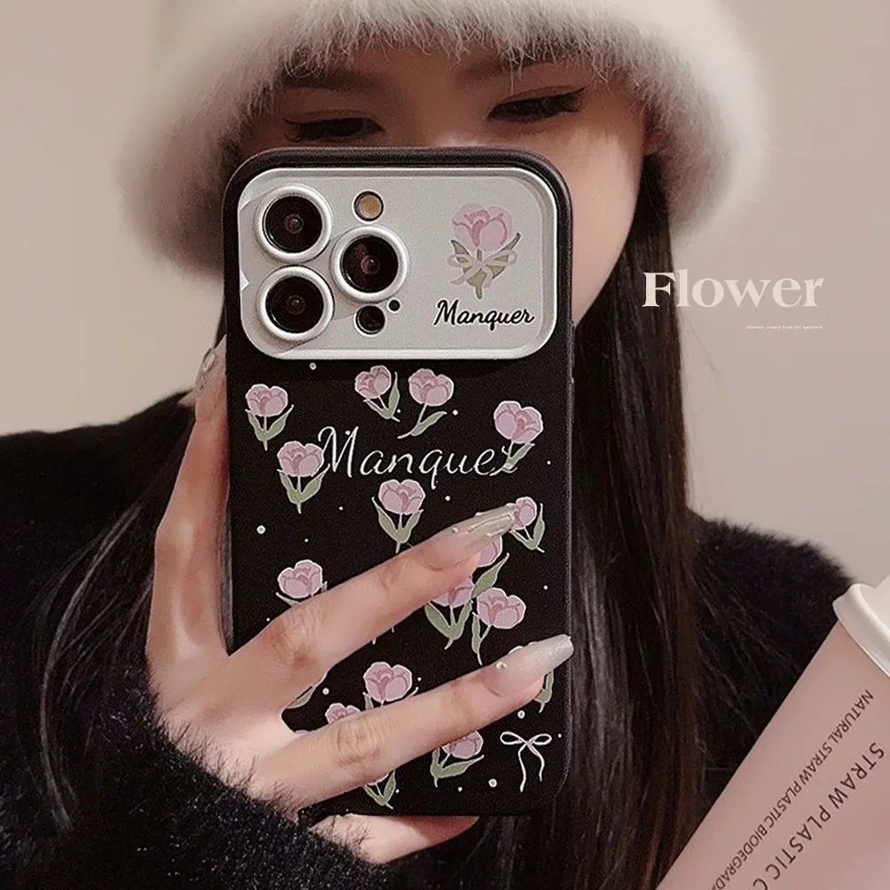 Funda de teléfono de estilo Simple a prueba de golpes para iPhone 16, 15, 14, 12, 13, 11 Pro Max Plus, X, XR
