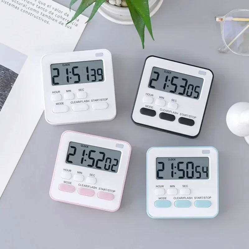 Digitaal display Koken Wekker Kookwekker Slaap Stopwatch Klok Huis Countdown Kinderen Student Leren Tijdmanager