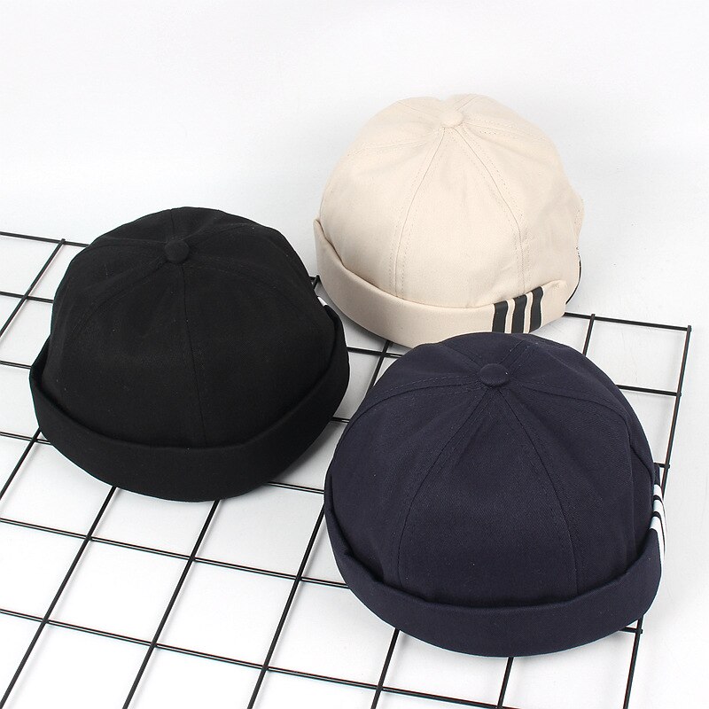 Gorros de algodón de verano para hombre, gorros de algodón multiusos, gorros de calle únicos urbanos, gorros portátiles Docker