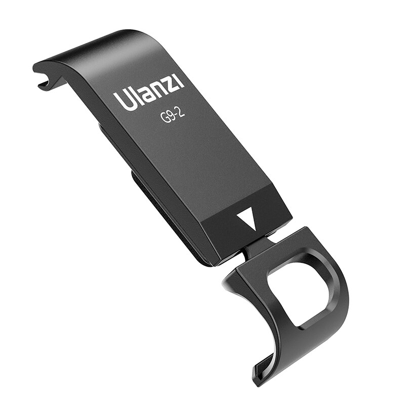 Ulanzi  g9-2 gopro 9 batteridæksel batteridæksel til gopro 9 gopro hero 9 opladeligt batteridæksel opladningsport kamera tilbehør