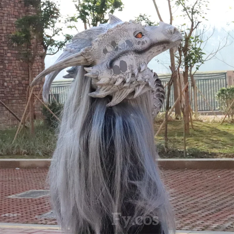 Nouveauté masque d'oiseau capuche en Latex Animal aigle Pigeon oiseau casque Halloween Costume carnaval Cosplay fête Zoo mascarade accessoires