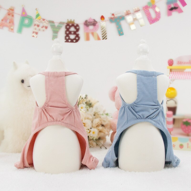 Sommer Hund Kleidung Gesamt Nette Haustiere Strampler Overall Bekleidung Hosen Pommerschen Shih Tzu Malteser Pudel Schnauzer Hund Kleidung