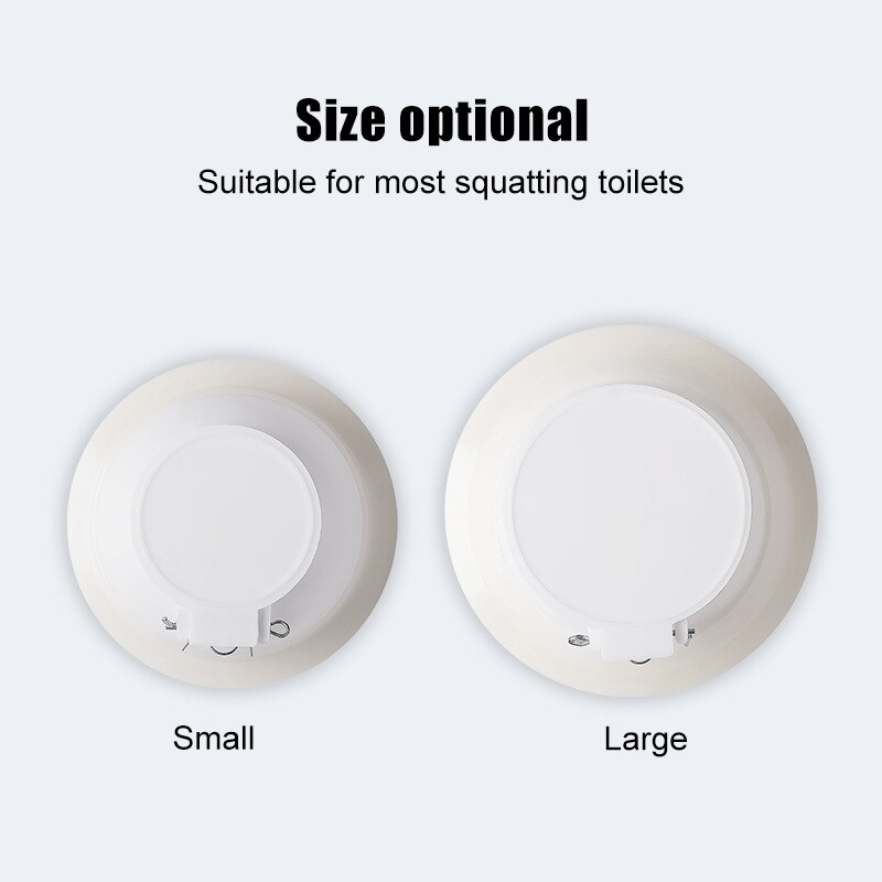 Anti-smell Plug for Squatting Pan Squat Toilet Squatting Pit Smell Stopper Durable SMD66