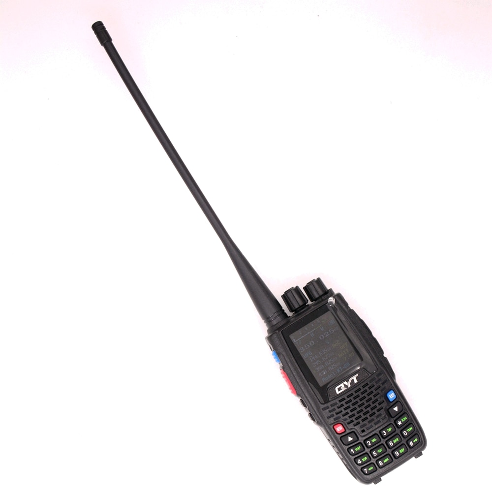 QYT KT-8R Quad Band Two Way Radio 136-174MHz 350-390MHz 220-260MHz 400-480MHz 5W Color LCD Display HAM Transeiver