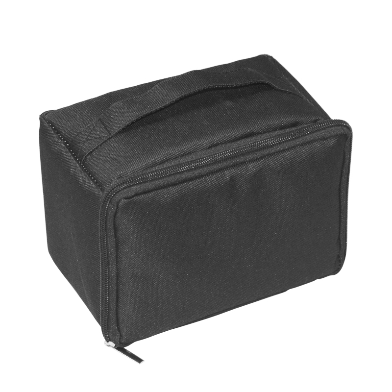 MIXITO – sac de rangement pour projecteur YG220 YG221 YG230 Q2 L1, sac de transport pratique, Mini boîte de protection, accessoires, sac de voyage carré: black2
