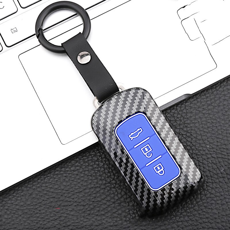 3 Buttons Remote Key Case For Mitsubishi L200 ASX Outlander Eclipse Cross Pajero Sport Lancer Leather key Fob Shell Cover