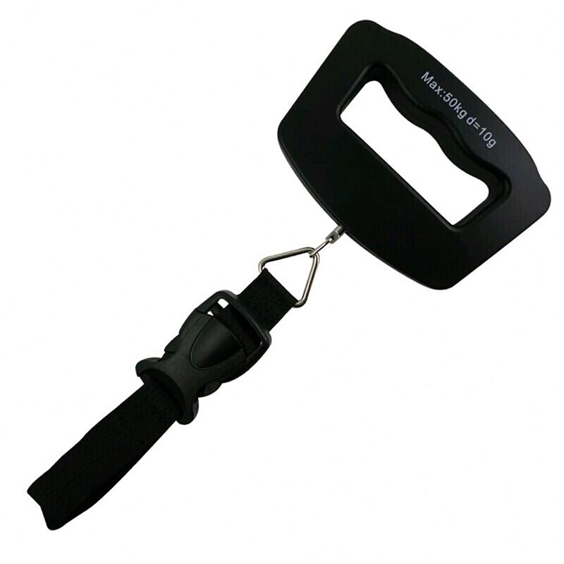 Pequeña báscula electrónica portátil Mini balanza electrónica LCD electrónica Digital maleta de viaje bolsa balanza para colgar equipaje 1 Uds