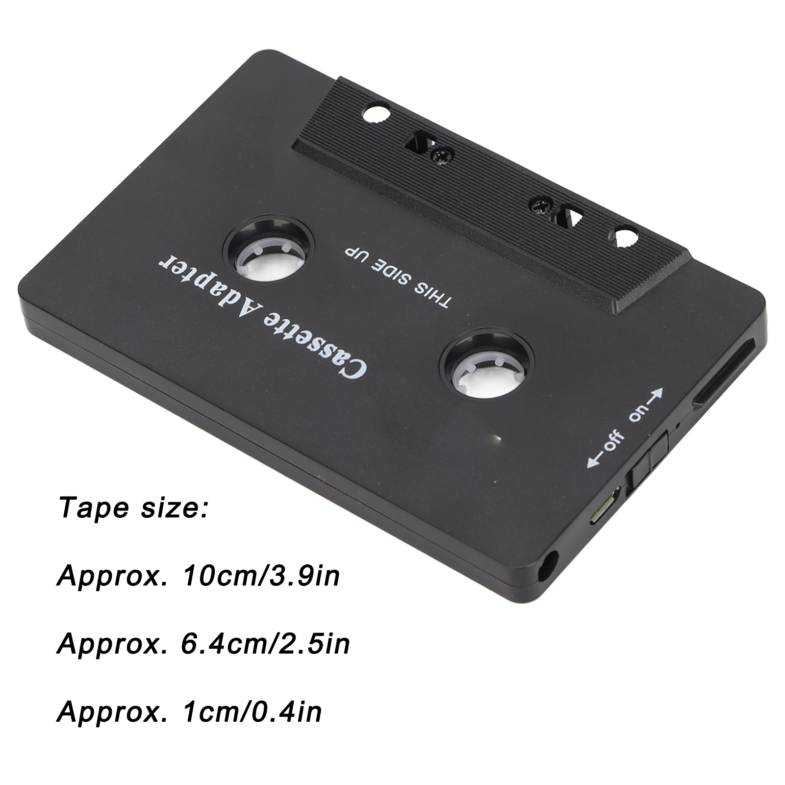 Adapter do kaset samochodowa taśma Stereo redukująca hałas odbiornik Aux do tabletu samochodowego
