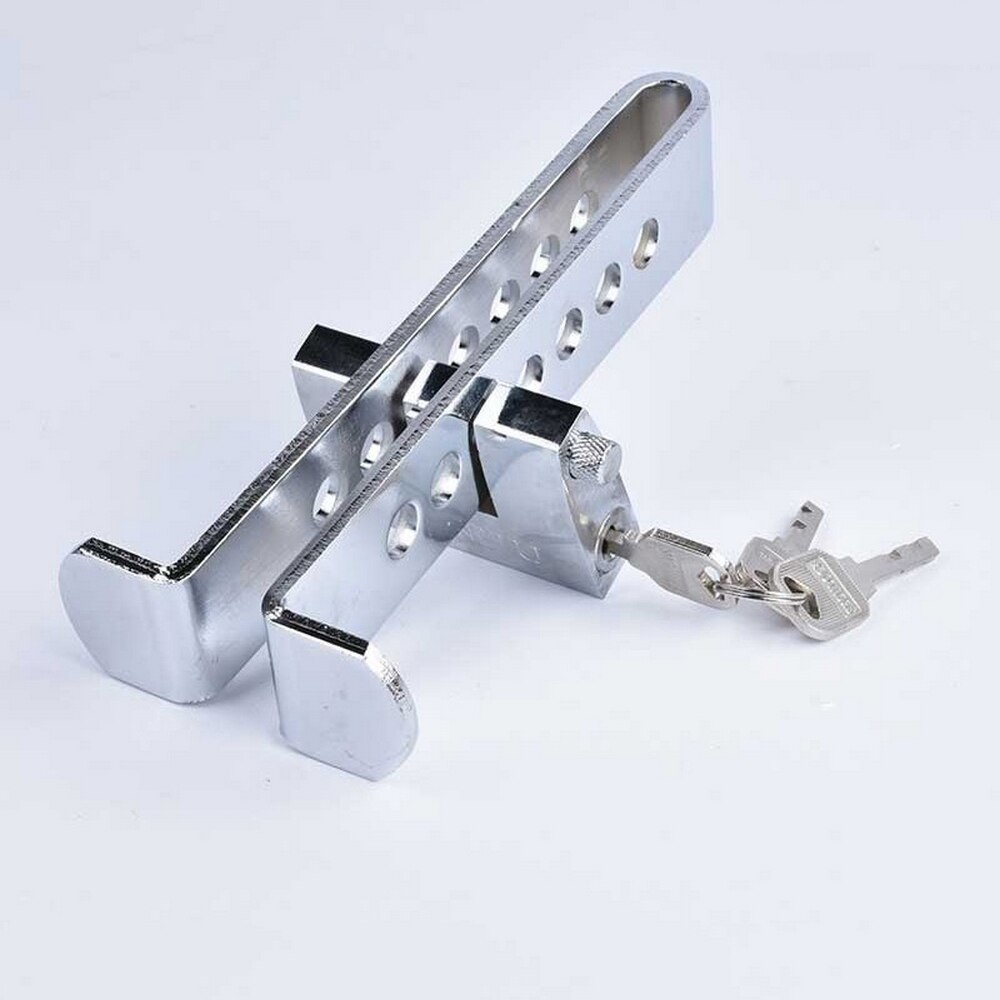 Auto Auto Bremse Kupplung Pedal sperren 8 See Legierung Stahl Sicherheit Anti-Diebstahl für Autos Lkw Drossel Gaspedal Pedal schloss