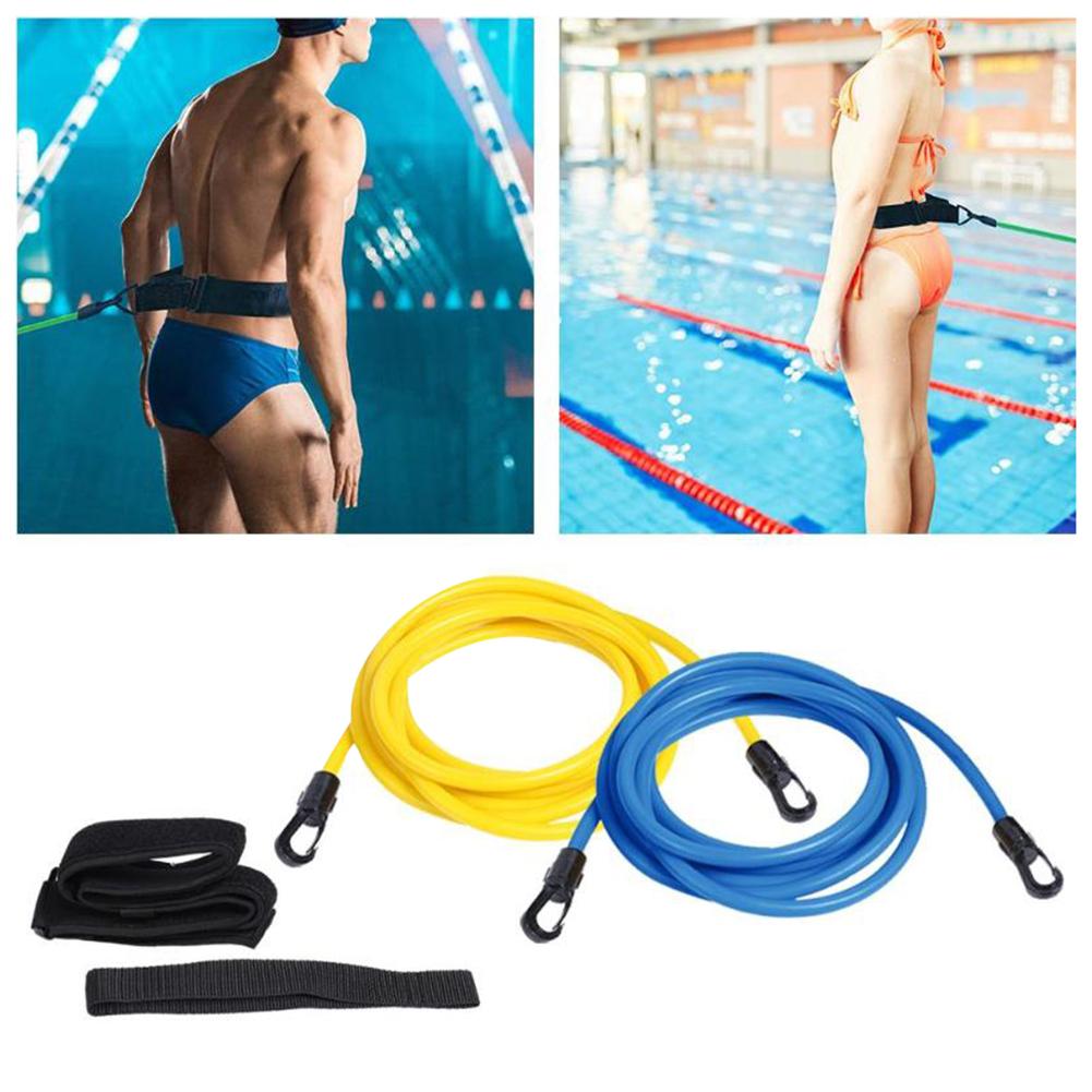 Swim Training Weerstand Riem Elastische Zwemmen Weerstand Riem Zwemmen Sporter Riem Voor Volwassen Kinderen Veiligheid Outdoor Supply