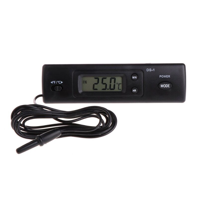 Digital Fish Tank Aquarium Thermometer Terrarium Inside & Outside Temperature
