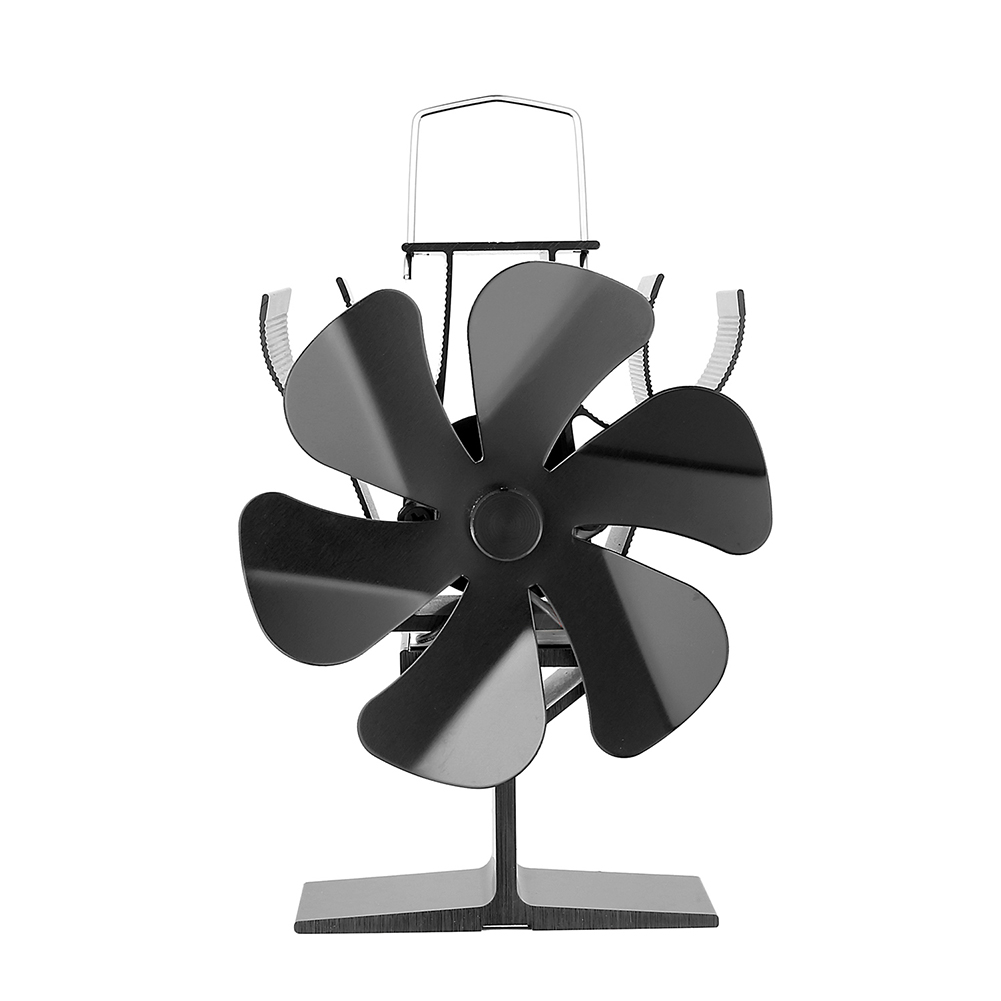 Warmte aangedreven kachelventilator Geen elektriciteit vereist Stille werking Thermische kachelventilatoren voor thuisverwarming Haarden Houtkachel