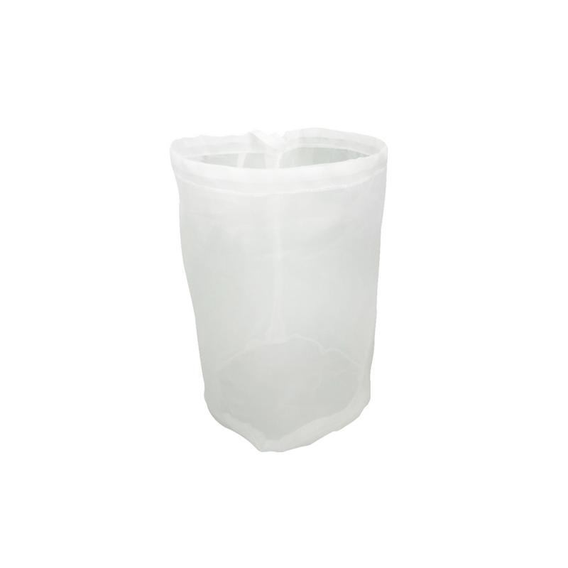 Bolsa de filtro de vino para elaboración de cerveza, 8 tamaños, para té, frutos secos, jugo, leche, nailon, filtro de red reutilizable: 15x20